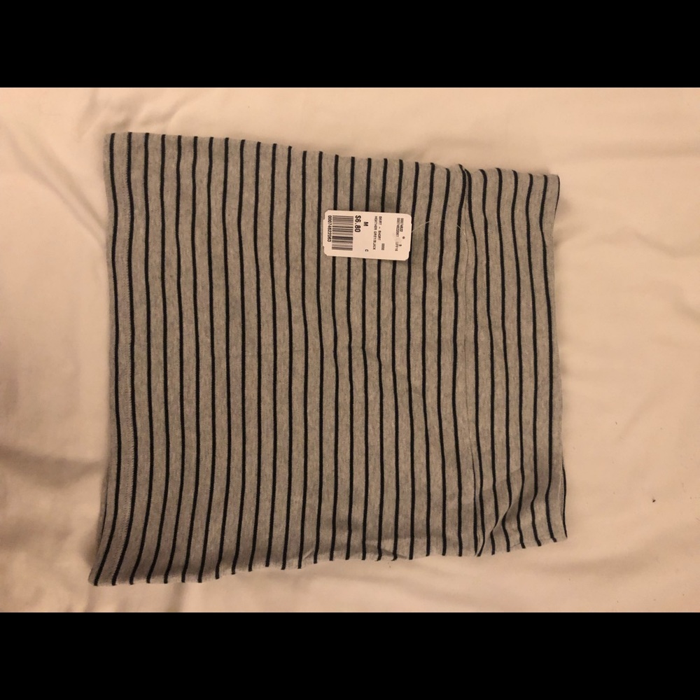 Bandage Stripped Skirt